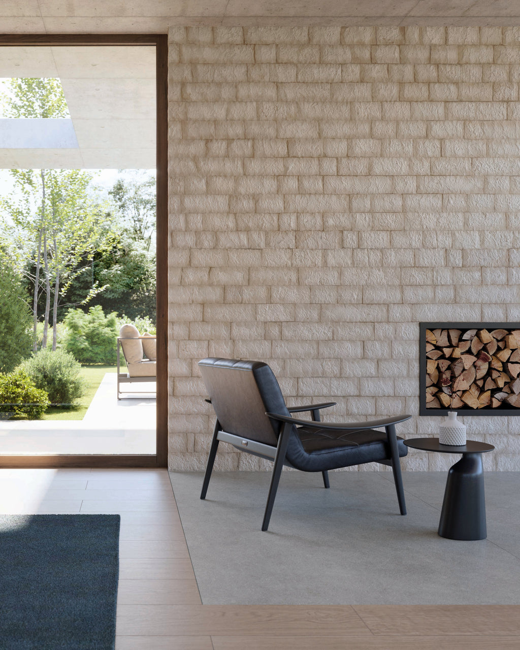 Fitwall Mur Rock White