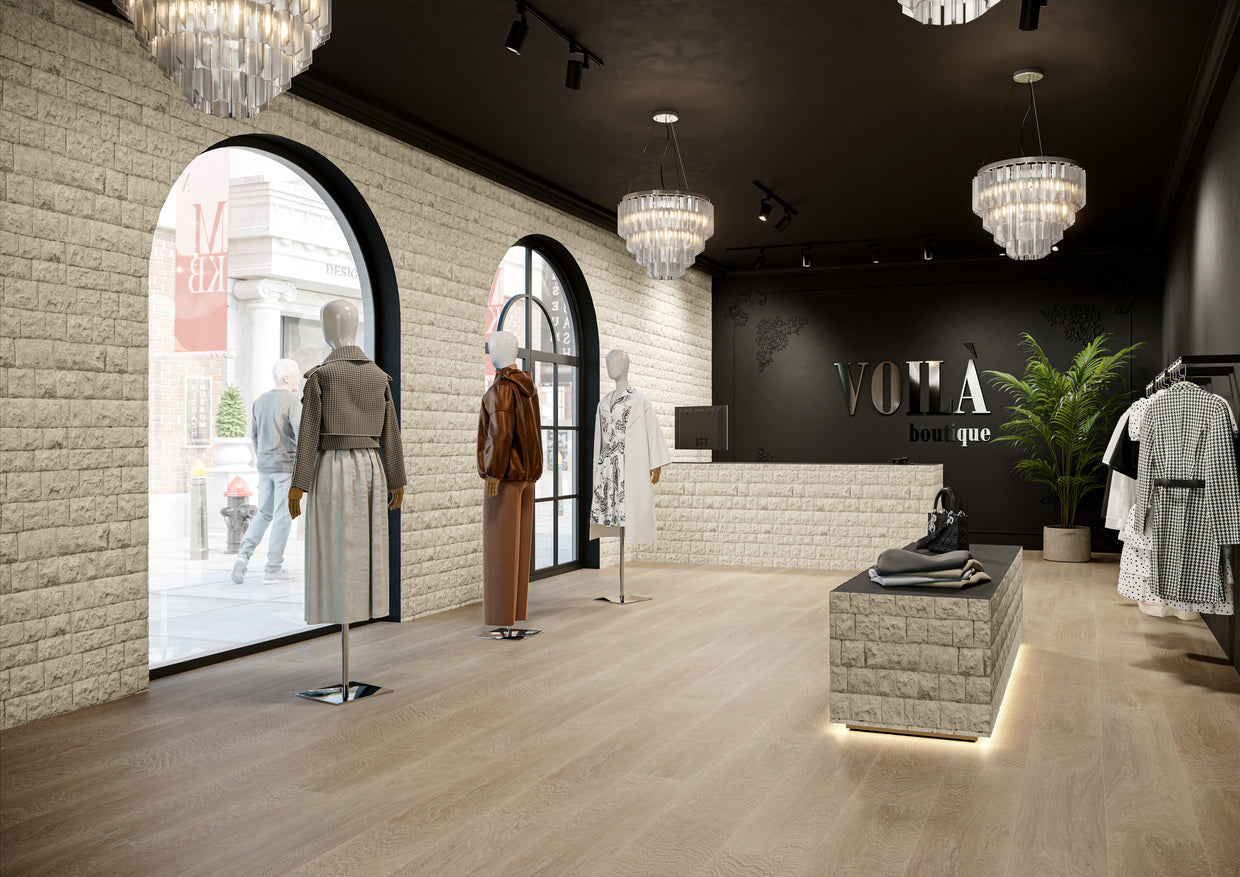 Fitwall Mur Rock White